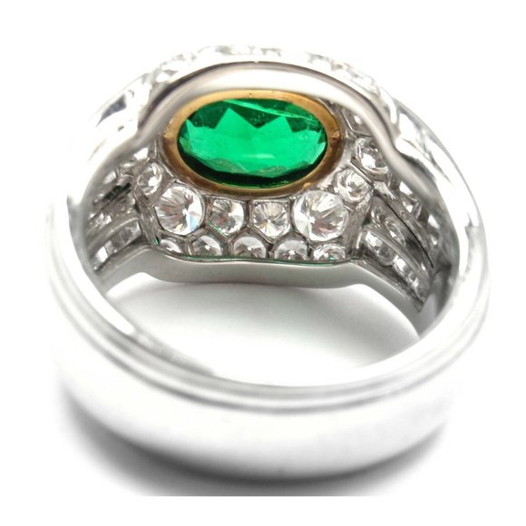 Rare! Authentic Patek Philippe Platinum Diamond Emerald   zCertificate - Picture 5 of 10